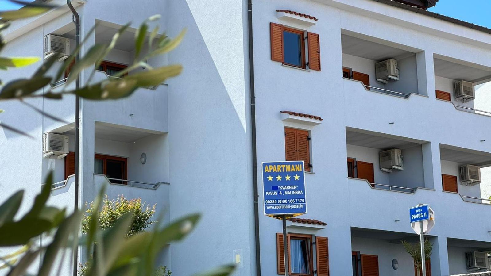 Apartments Kvarner Малинска Екстериор снимка