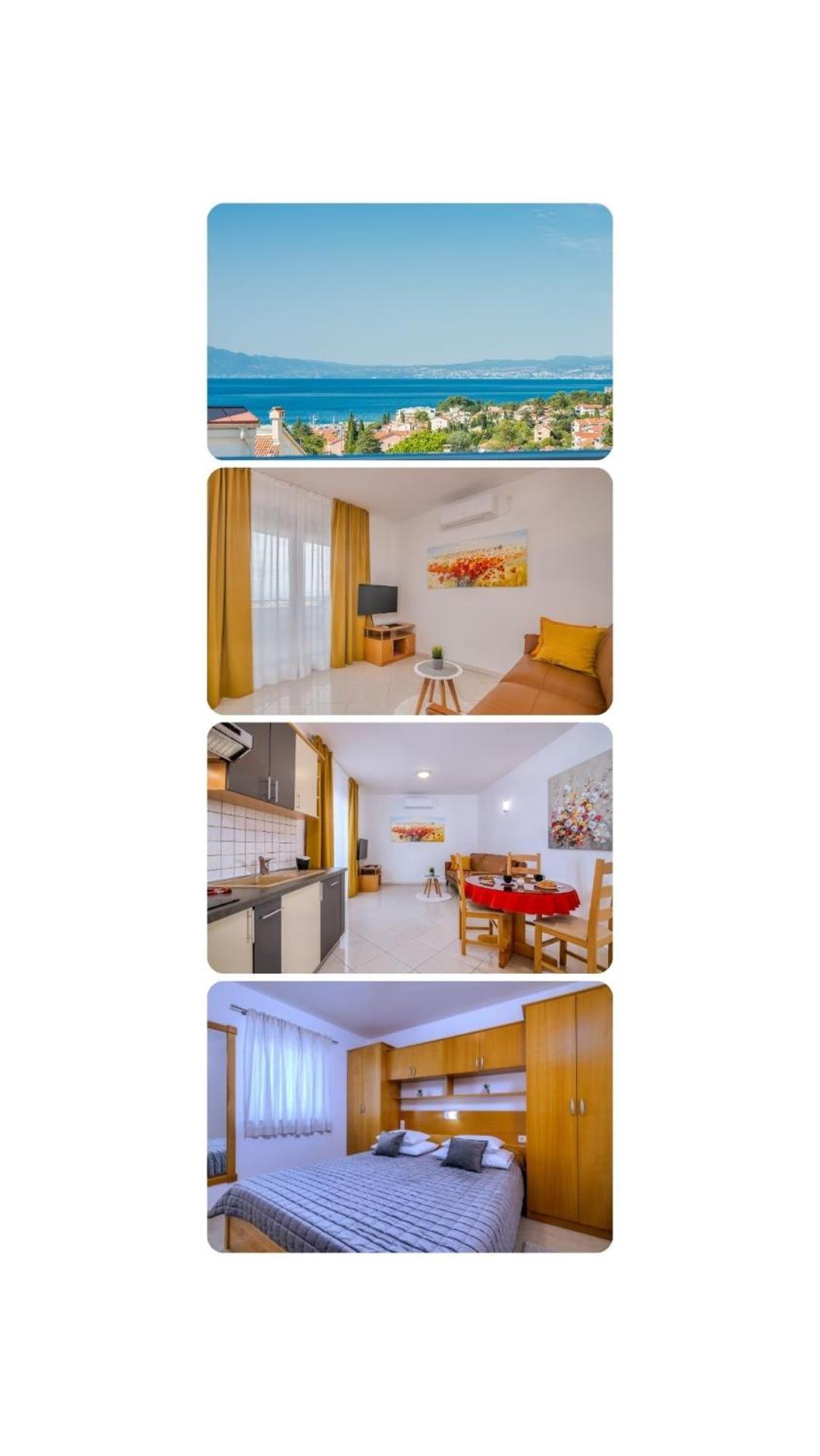 Apartments Kvarner Малинска Екстериор снимка